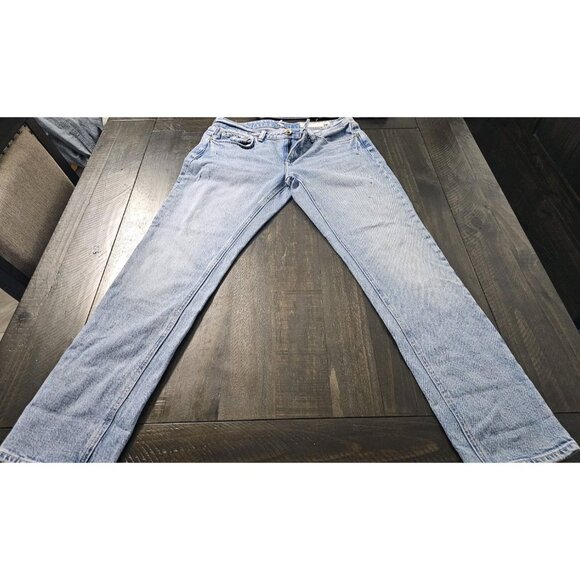 Rag & Bone Jeans Womens 24 Dre Slim Fit Boyfriend Low Rise Dark Wash Denim(HL2) - Picture 1 of 8